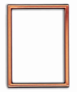 Cornice in Bronzo Filetto rettangolare